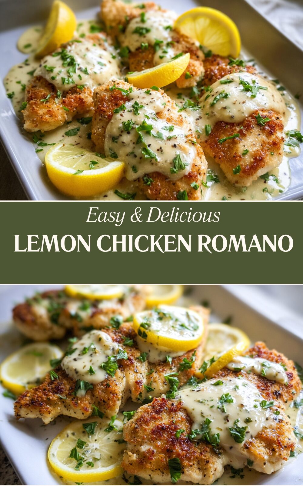 Lemon Chicken Romano