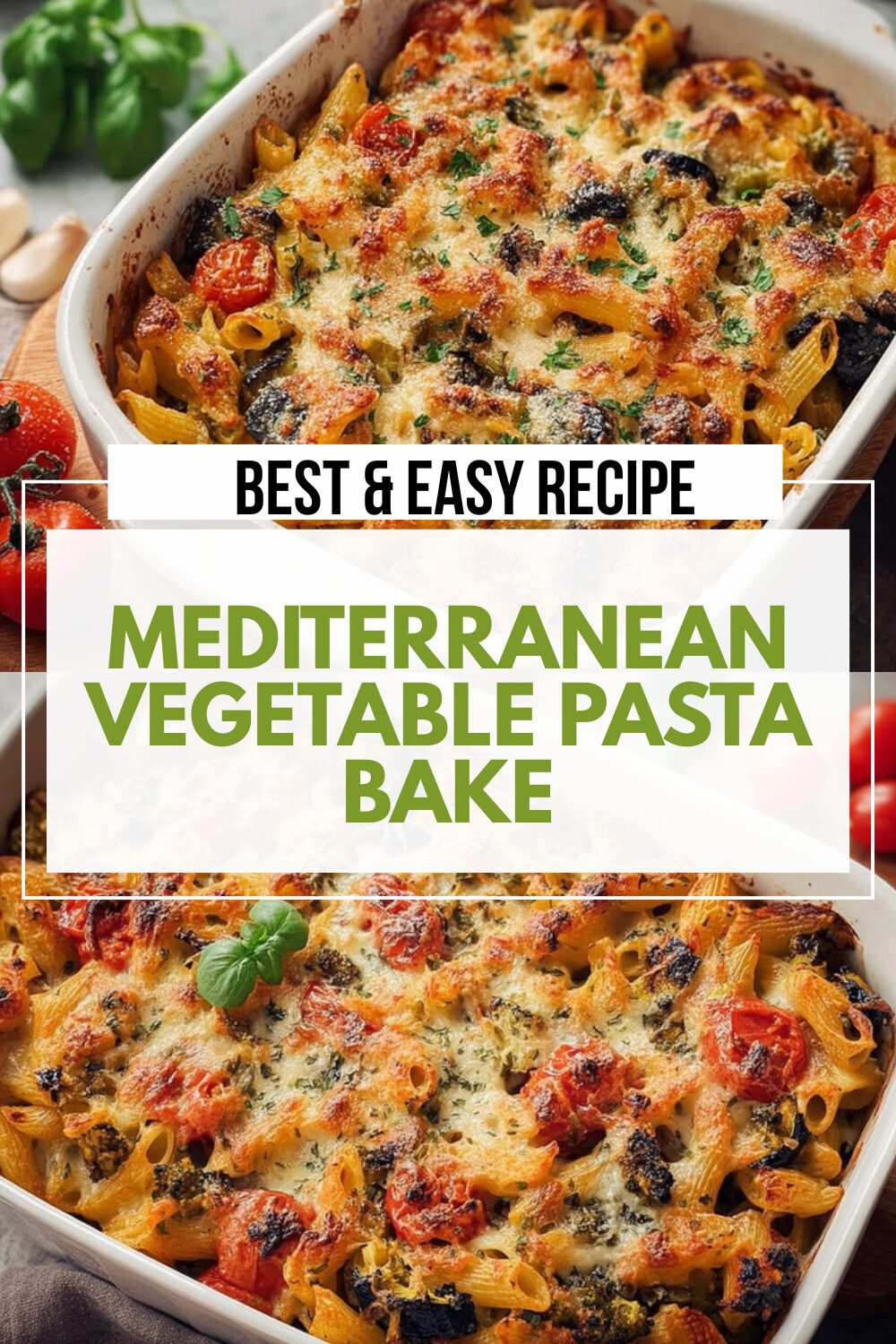 Mediterranean Vegetable Pasta Bake