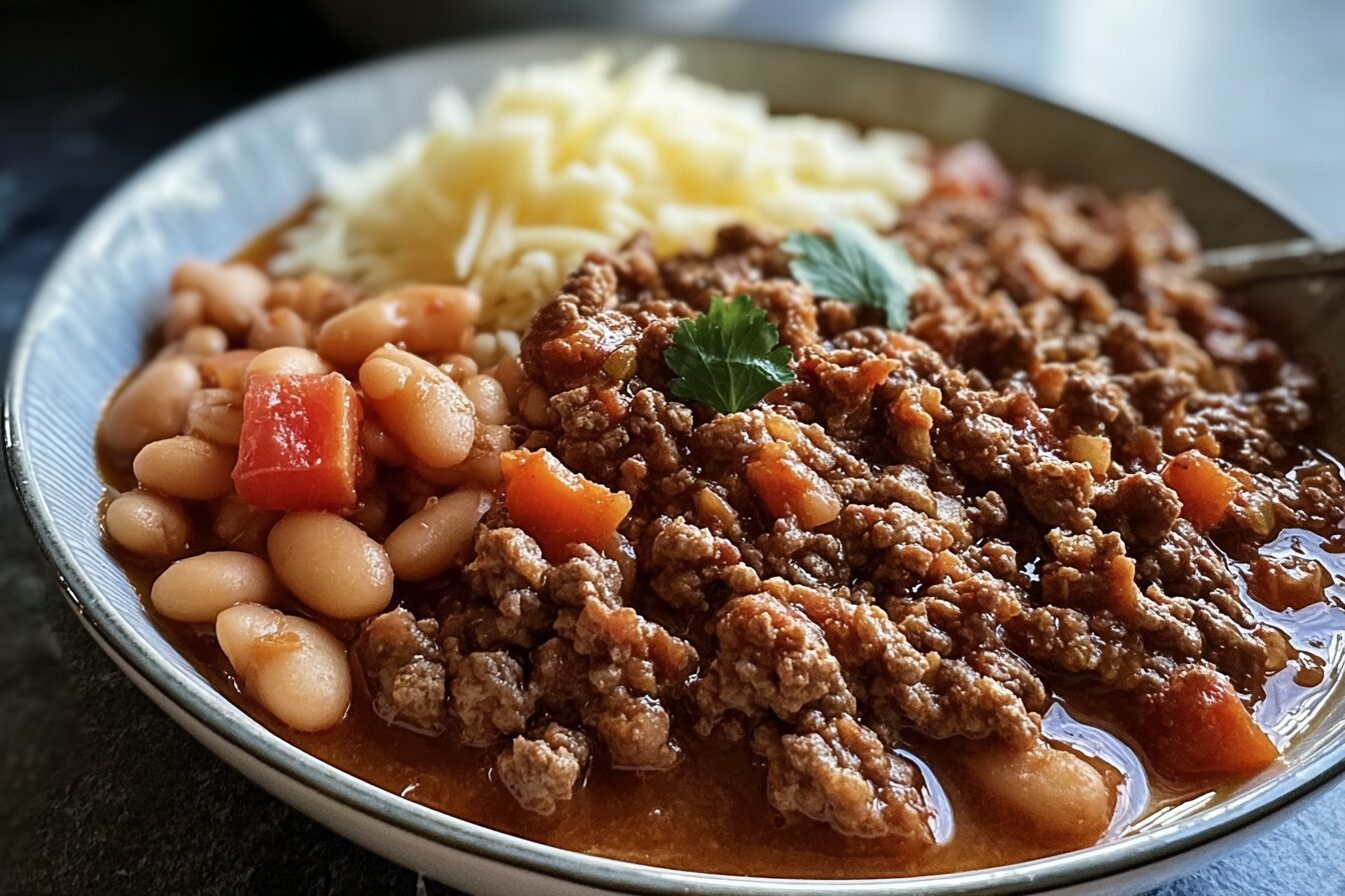 Picadillo And Beans