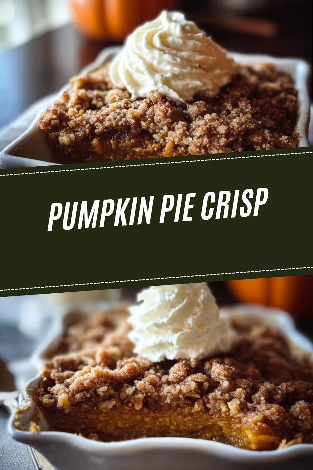 Pumpkin Pie Crisp