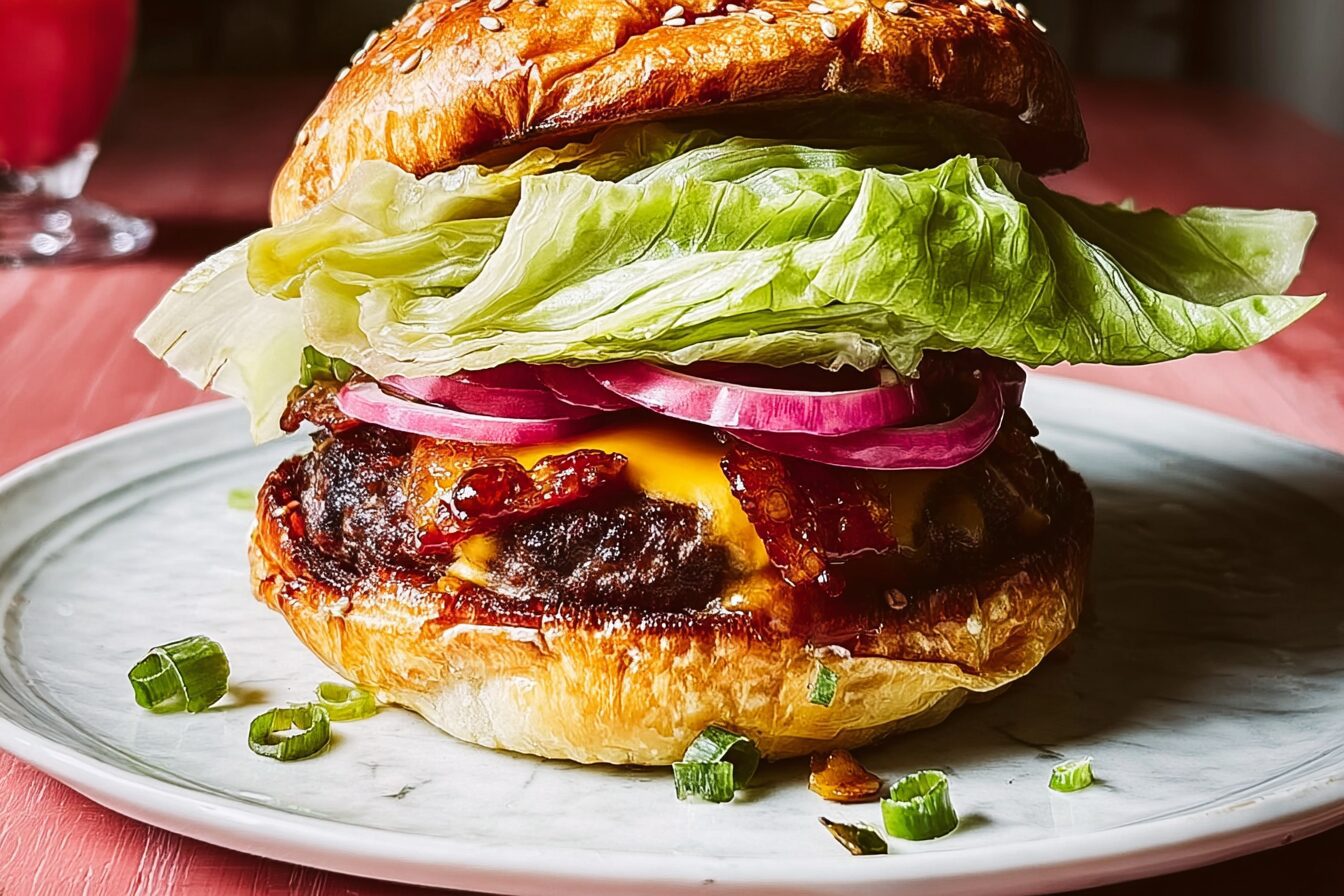 Roasted Cabbage Burgers