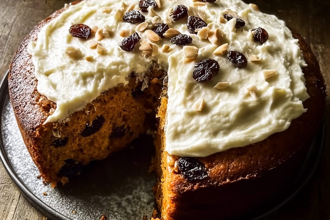 Rum And Almond Fruit Cake