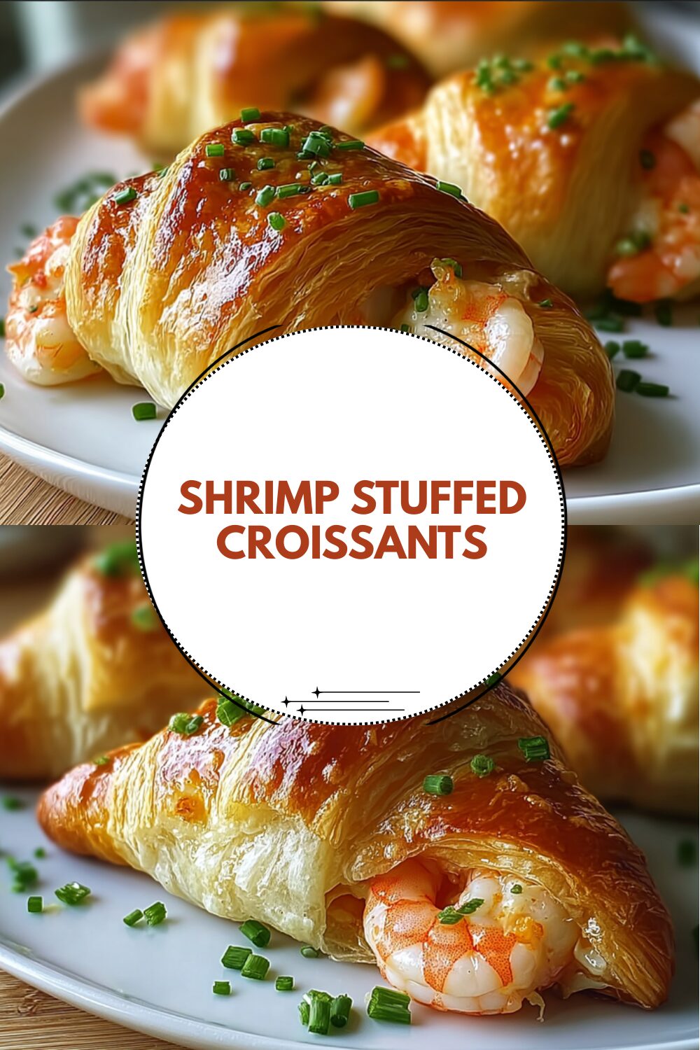 Shrimp Stuffed Croissants