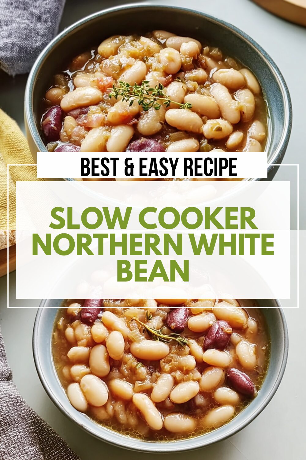 Slow Cooker Northern White Bean