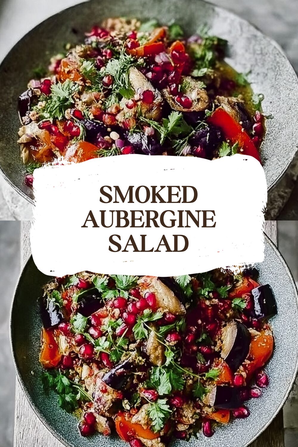 Smoked Aubergine Salad