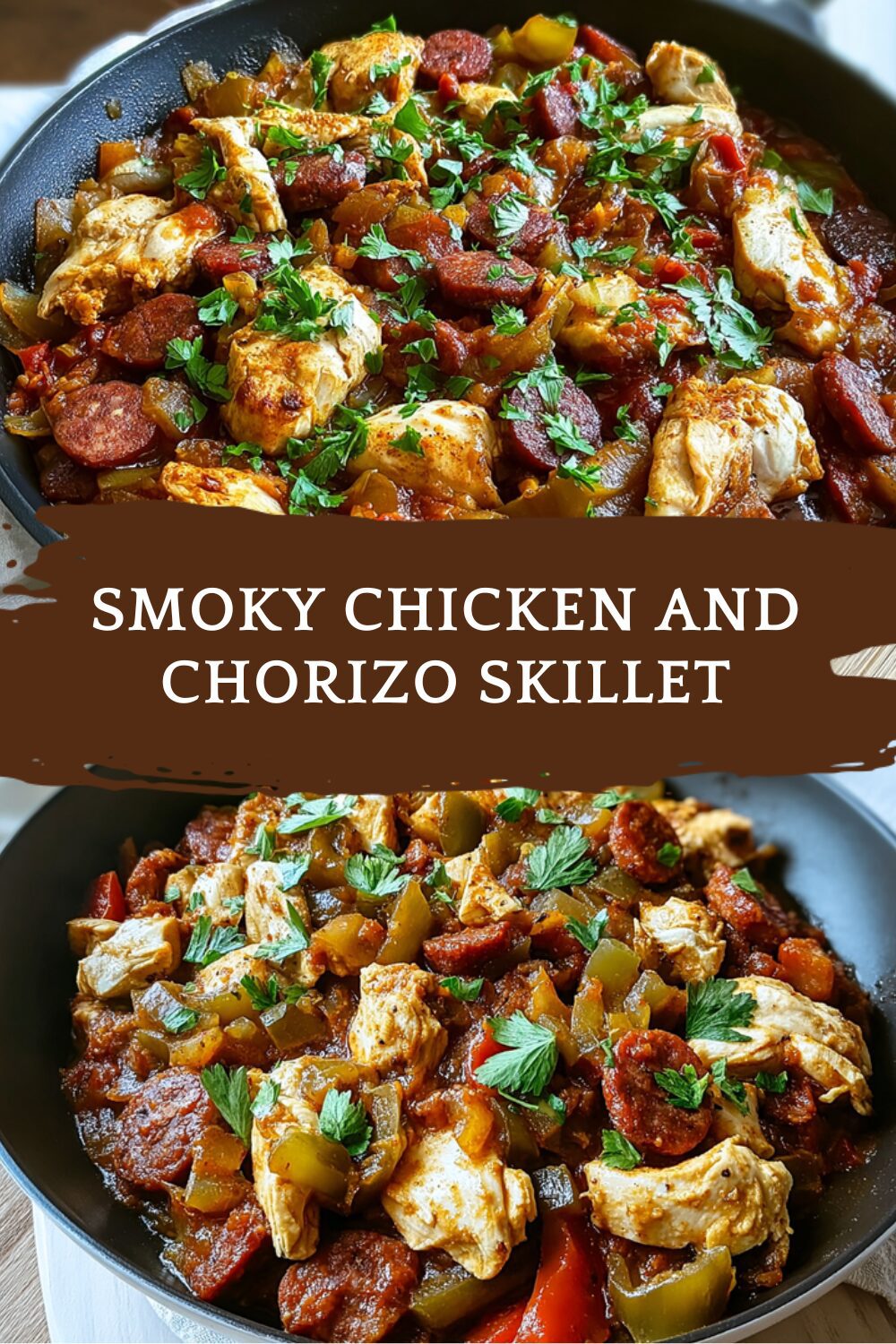 Smoky Chicken And Chorizo Skillet