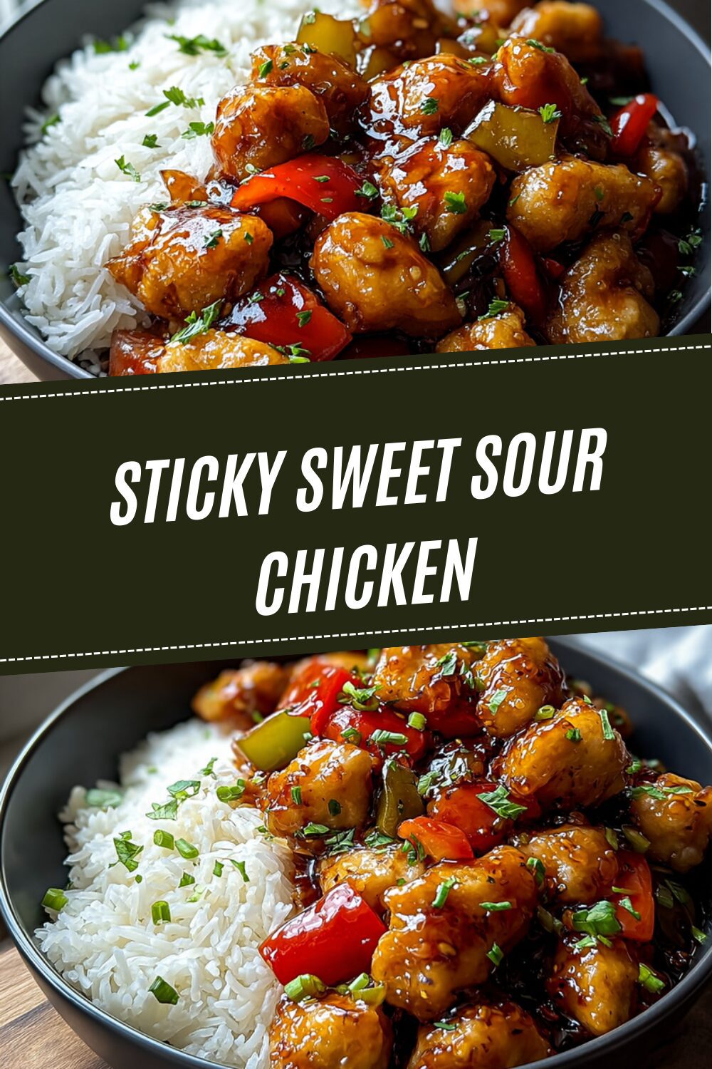 Sticky Sweet Sour Chicken