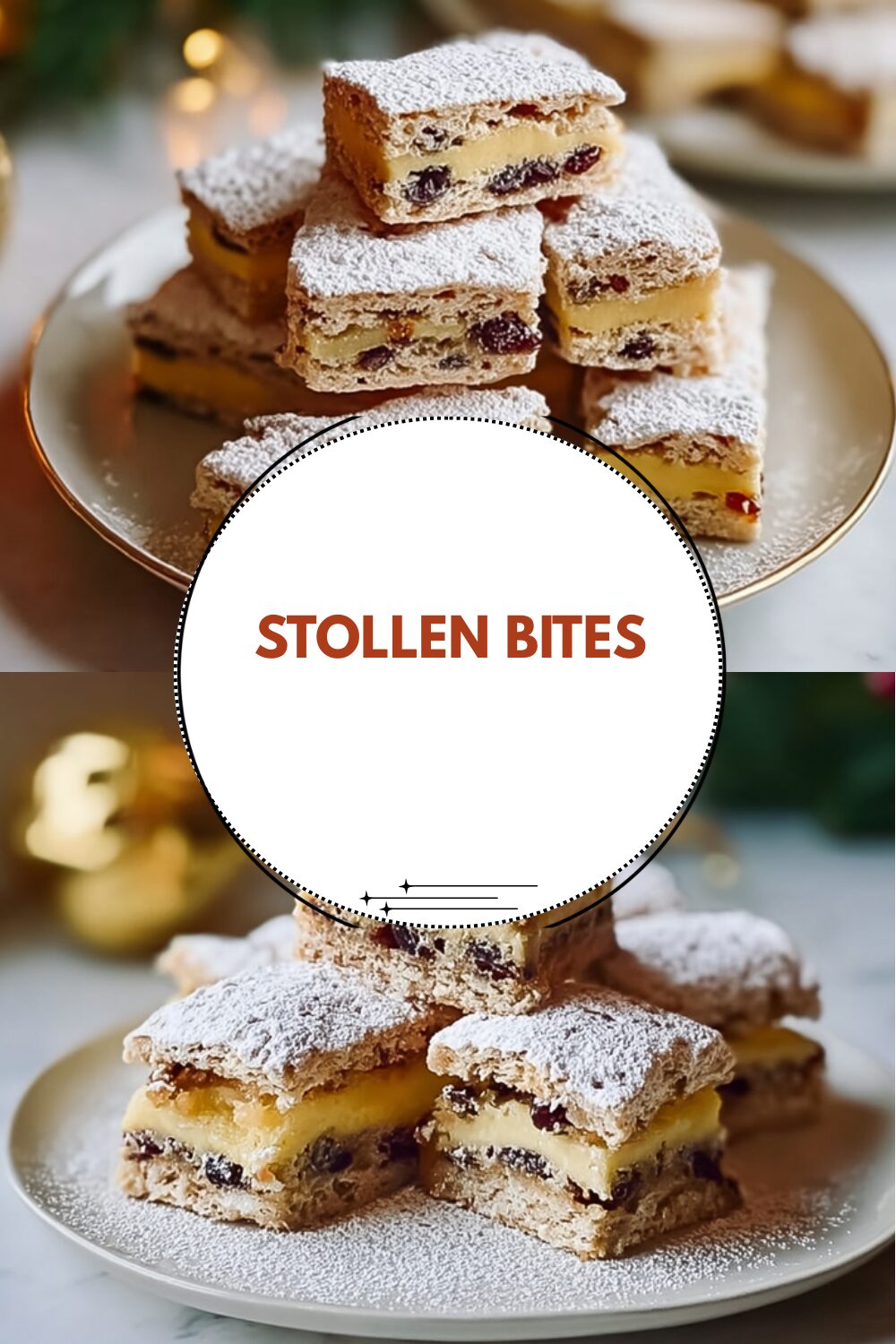 Stollen Bites