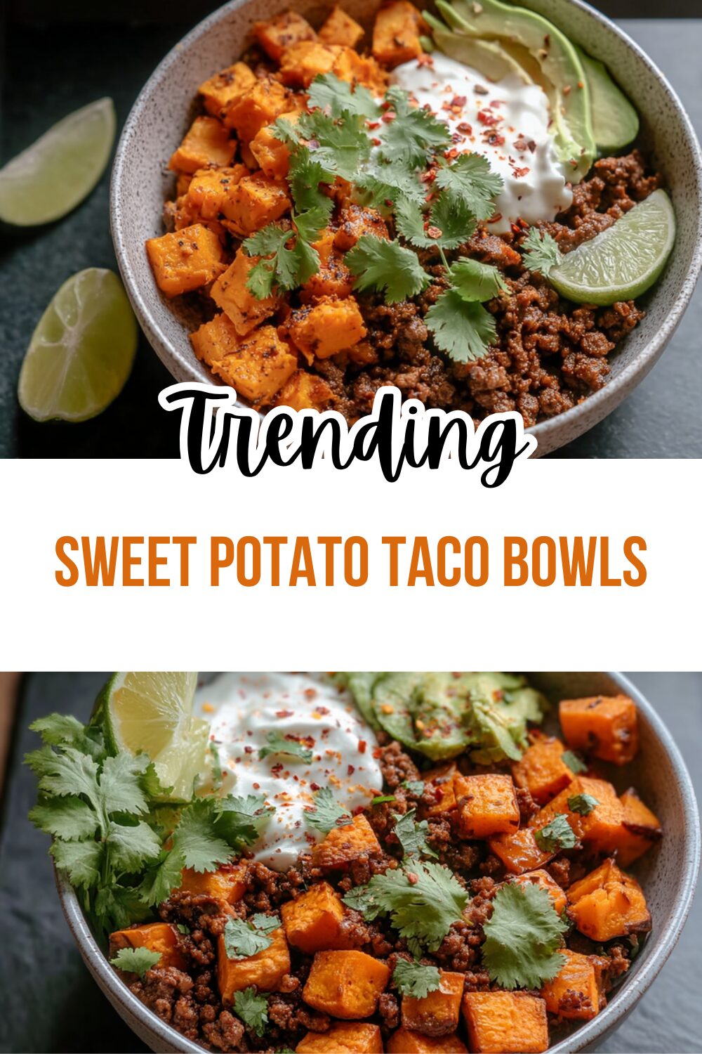 Sweet Potato Taco Bowls