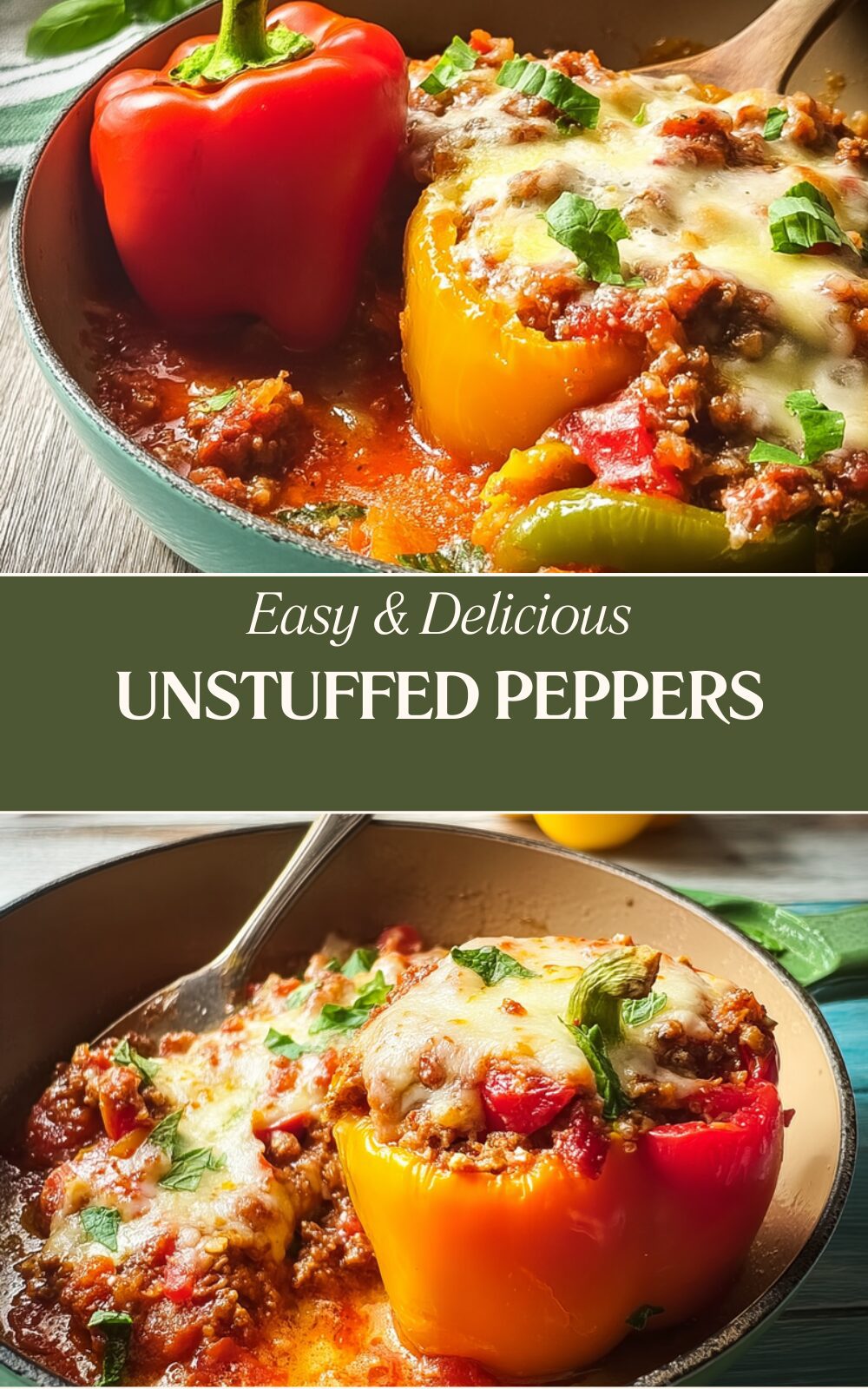 Unstuffed Peppers