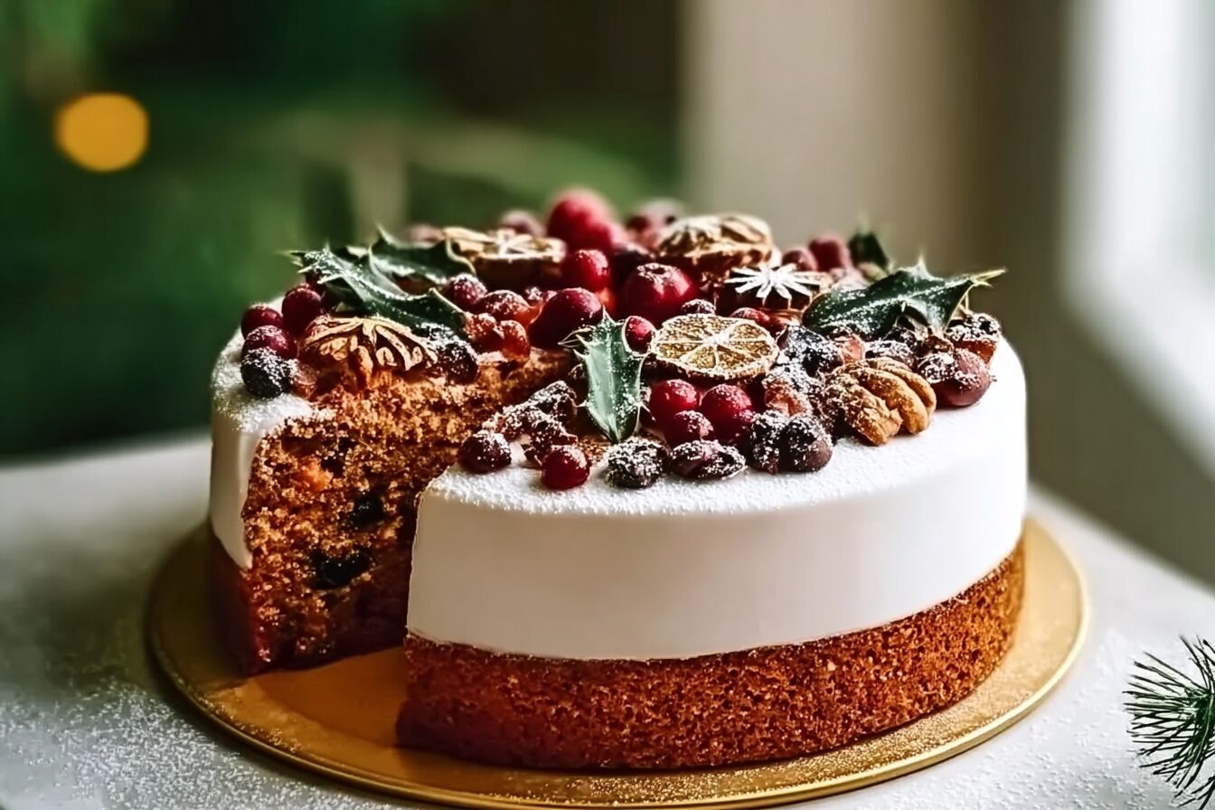 Vegan Christmas Cake