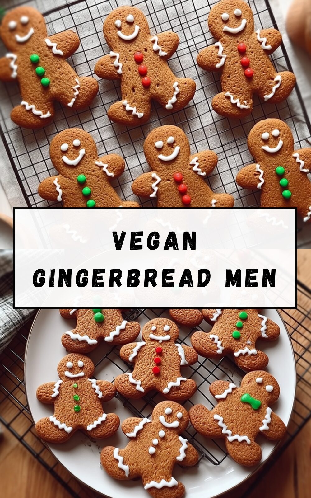Vegan Gingerbread Men