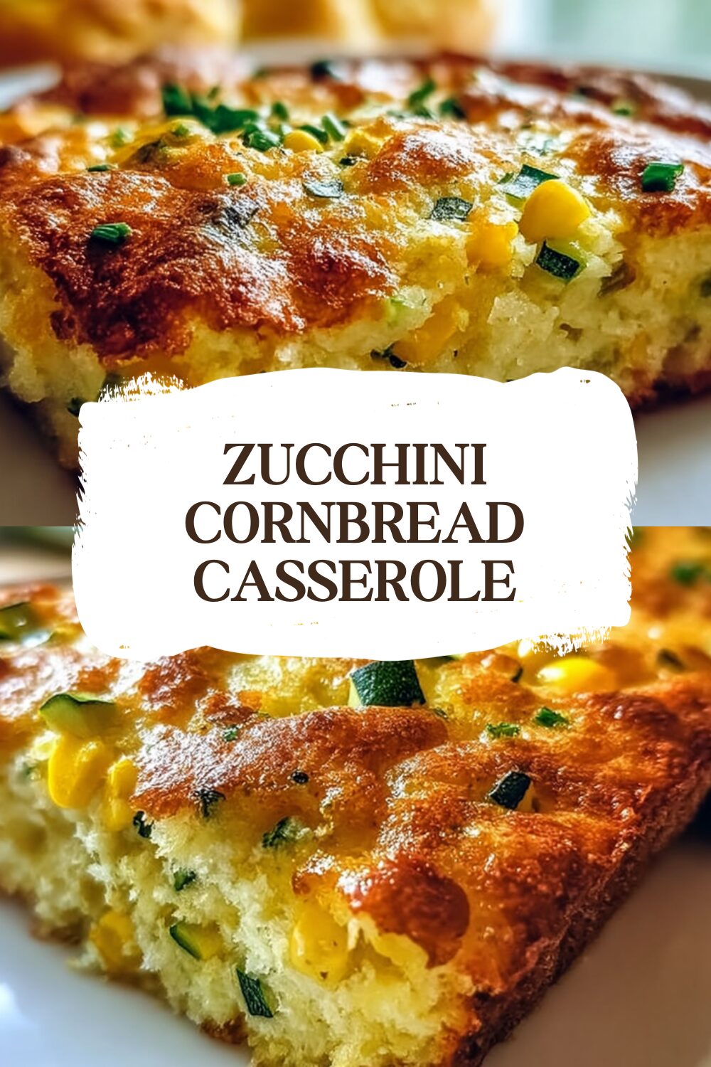 Zucchini Cornbread Casserole
