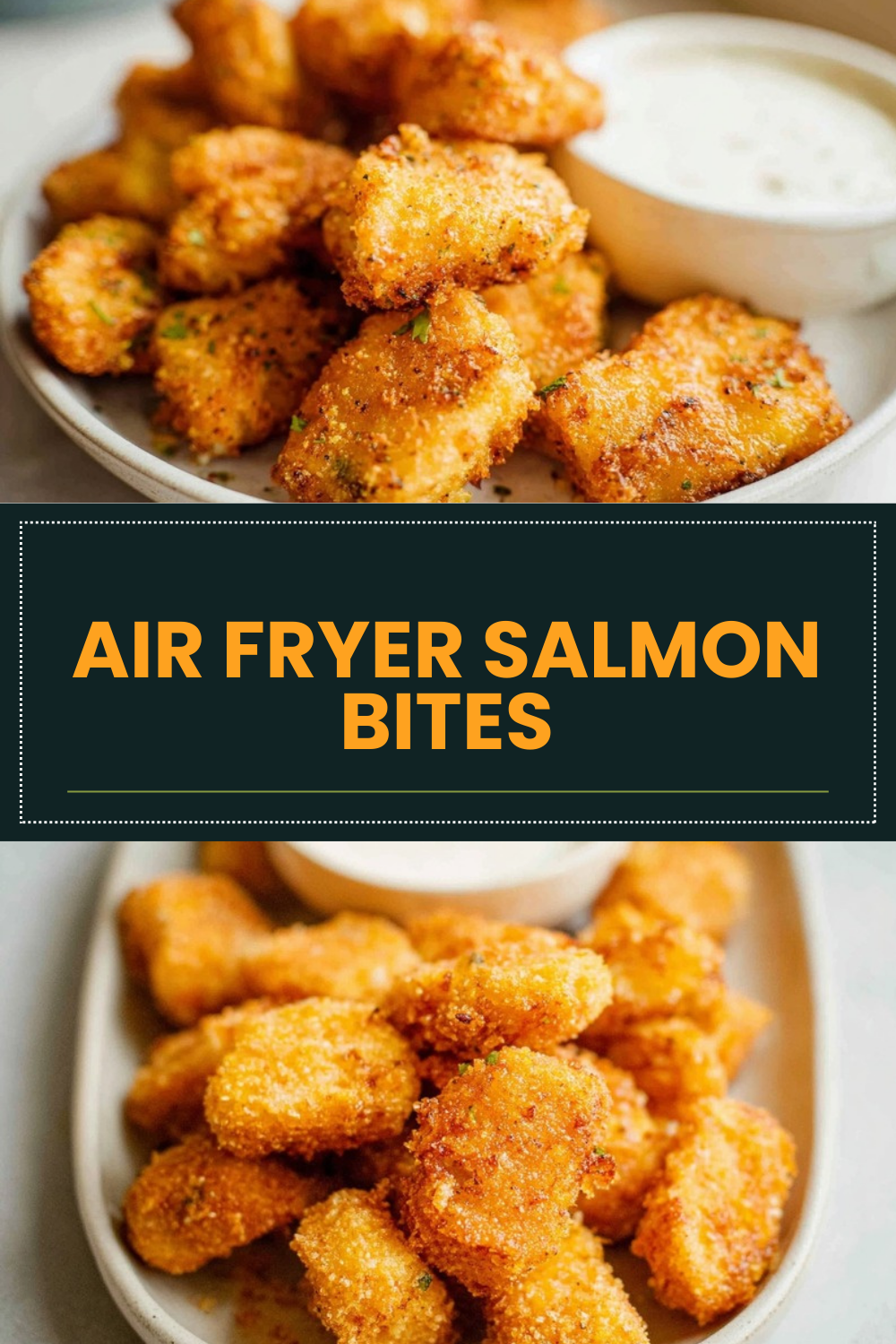 Air Fryer Salmon Bites