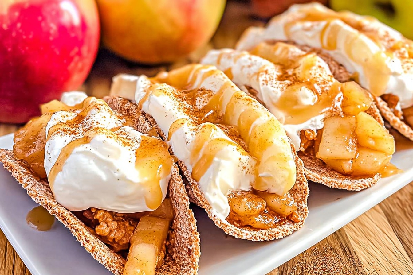 Apple Pie Tacos