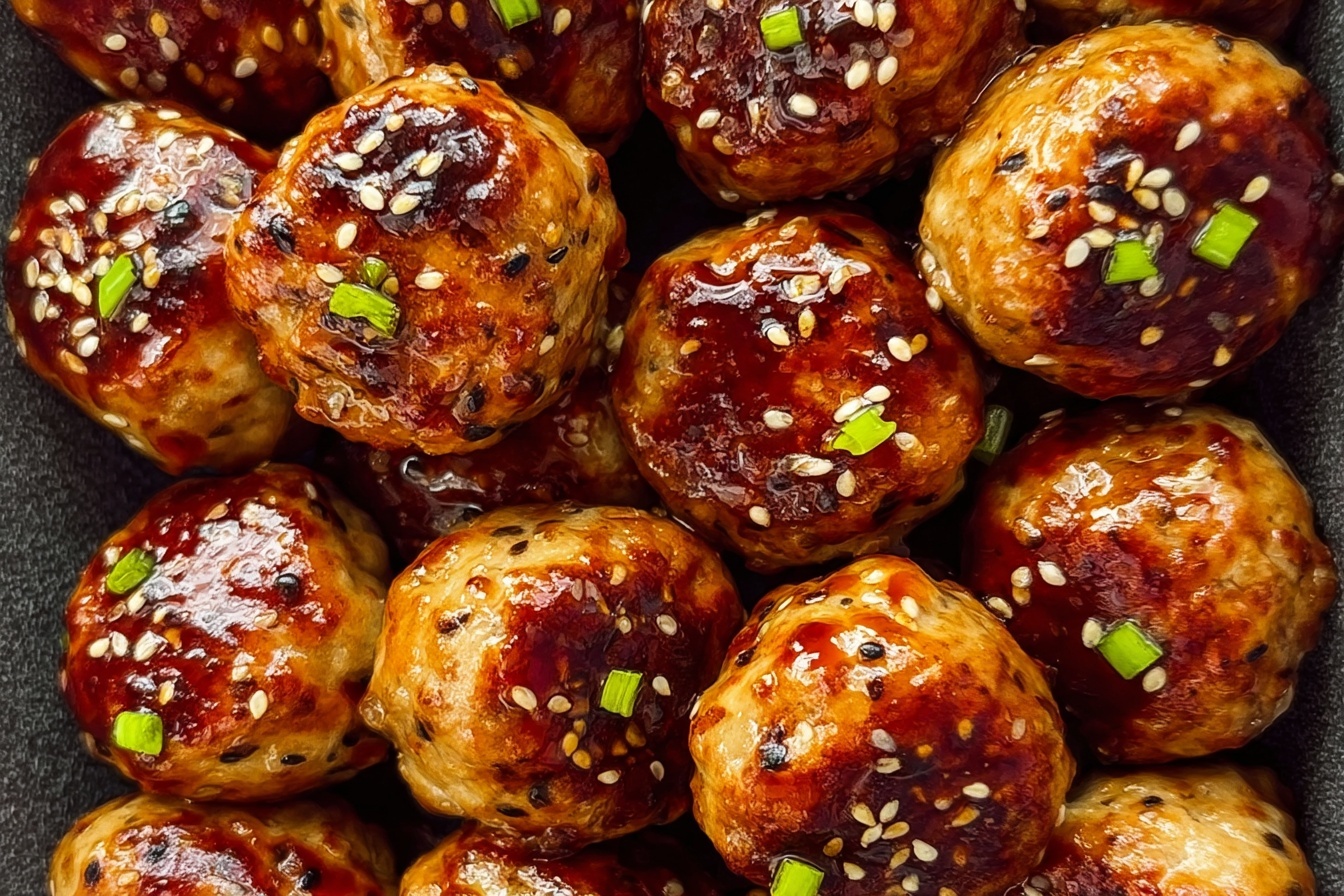 Asian Chicken Meatballs
