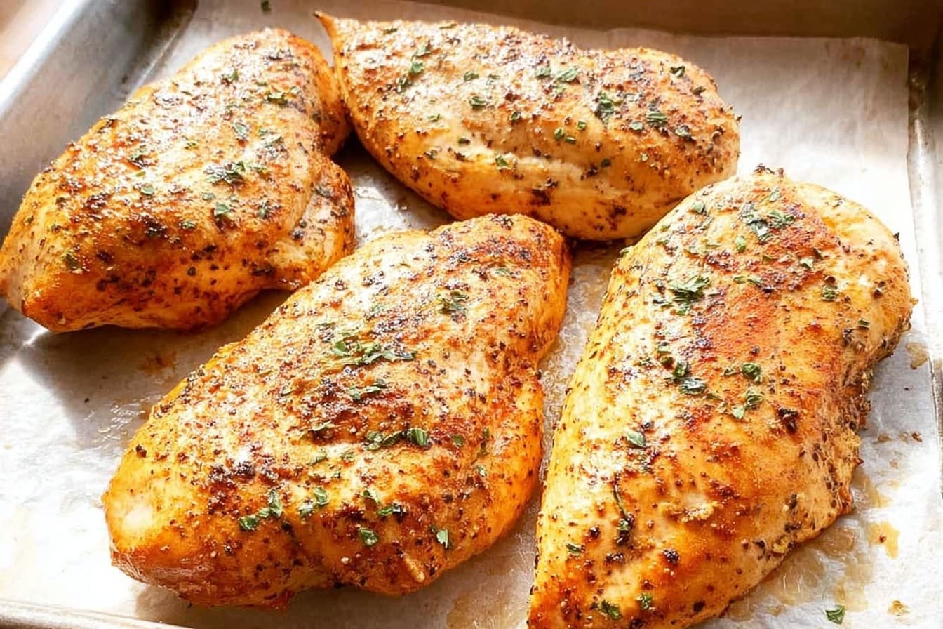 Baked Chicken Breasts Recipe: Juicy and Tender Every Time