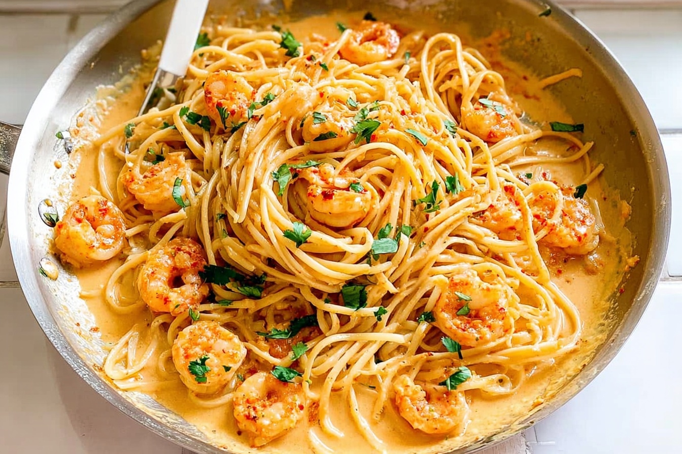 Bang Bang Shrimp Pasta