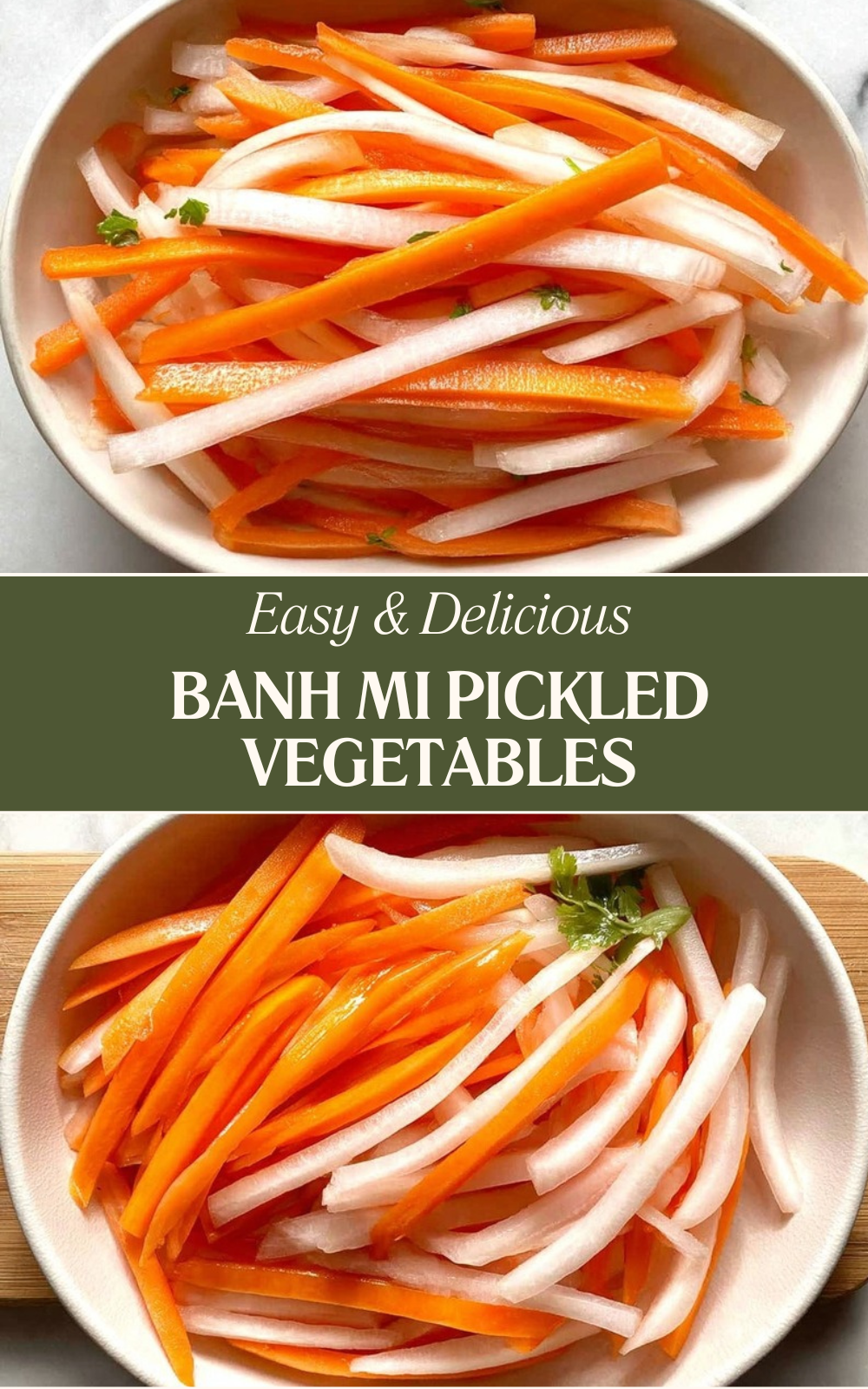 Banh Mi Pickled Vegetables