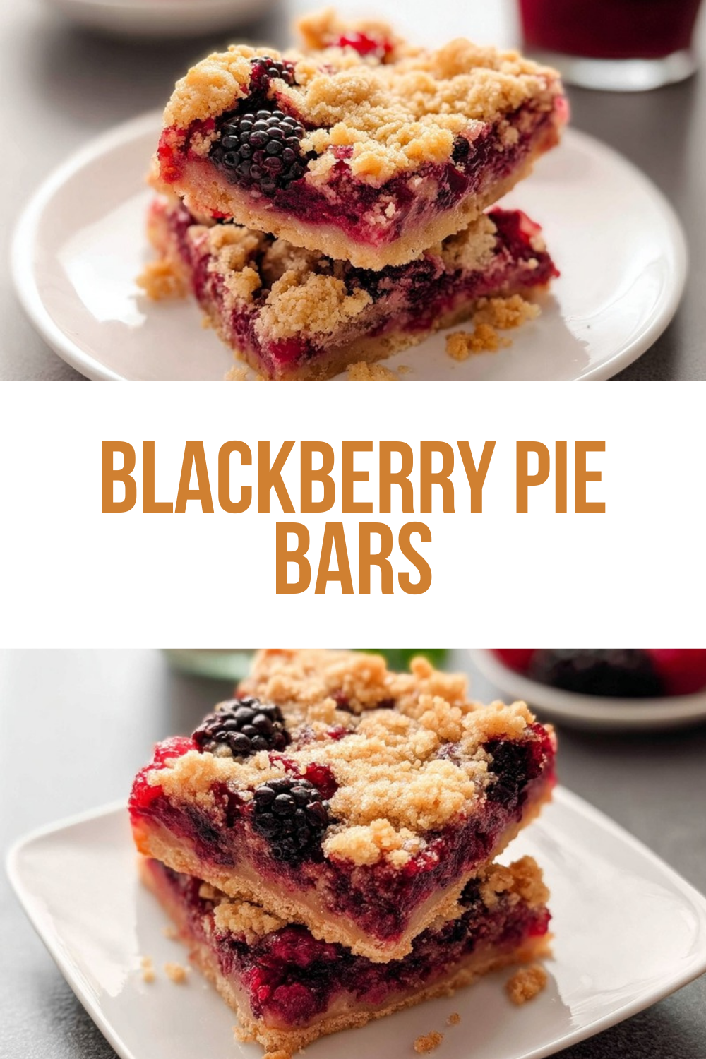 Blackberry Pie Bars