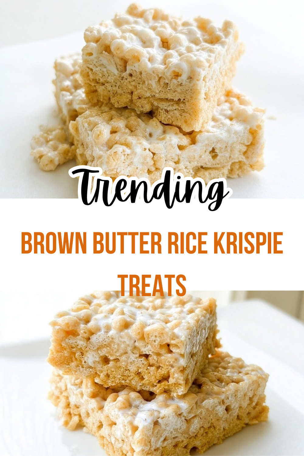 Brown Butter Rice Krispie Treats