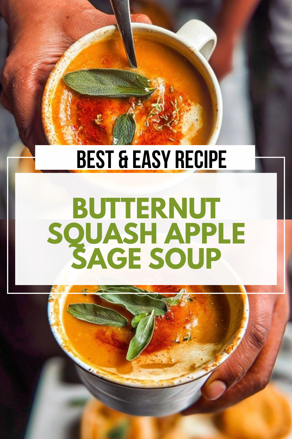 Butternut Squash Apple Sage Soup