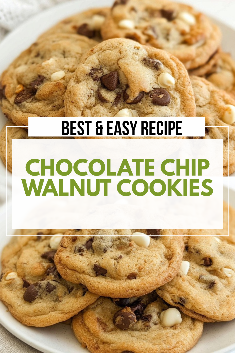 Chocolate Chip Walnut Cookies