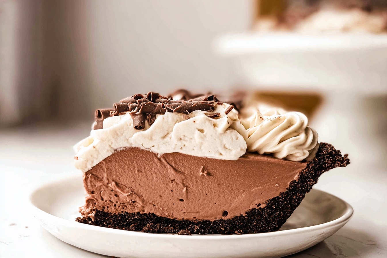 Chocolate French Silk Pie