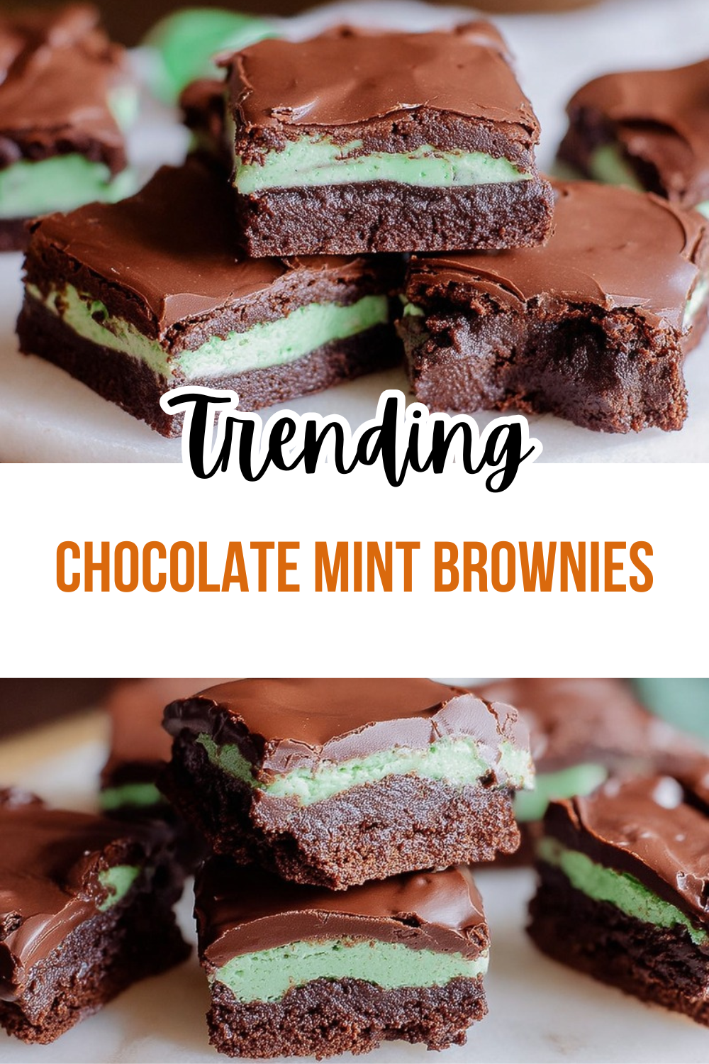 Chocolate Mint Brownies