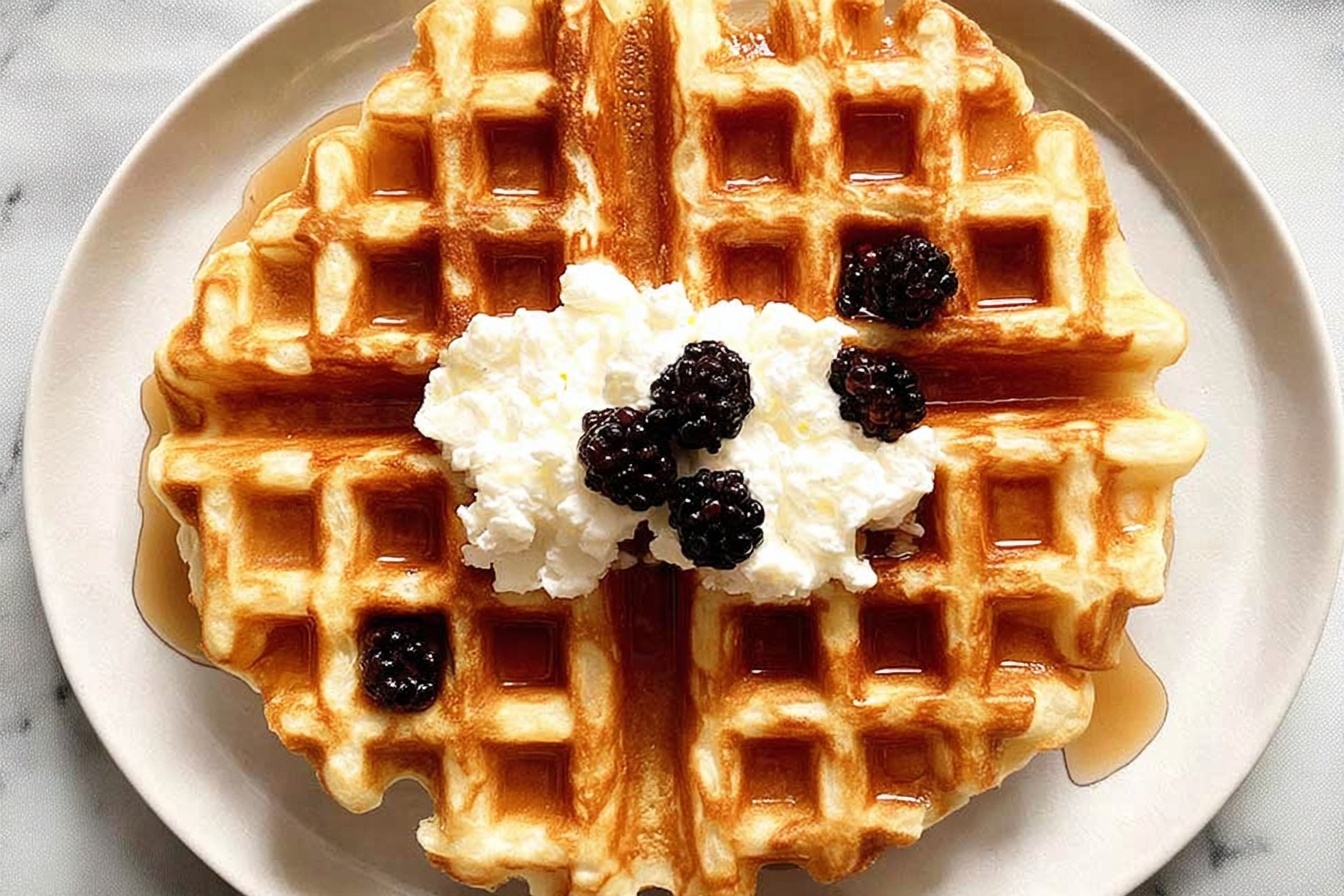 Cottage Cheese Waffles