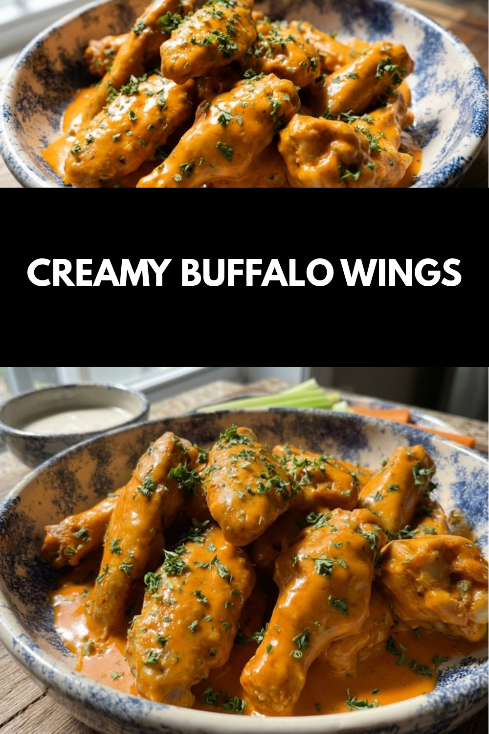 Creamy Buffalo Wings
