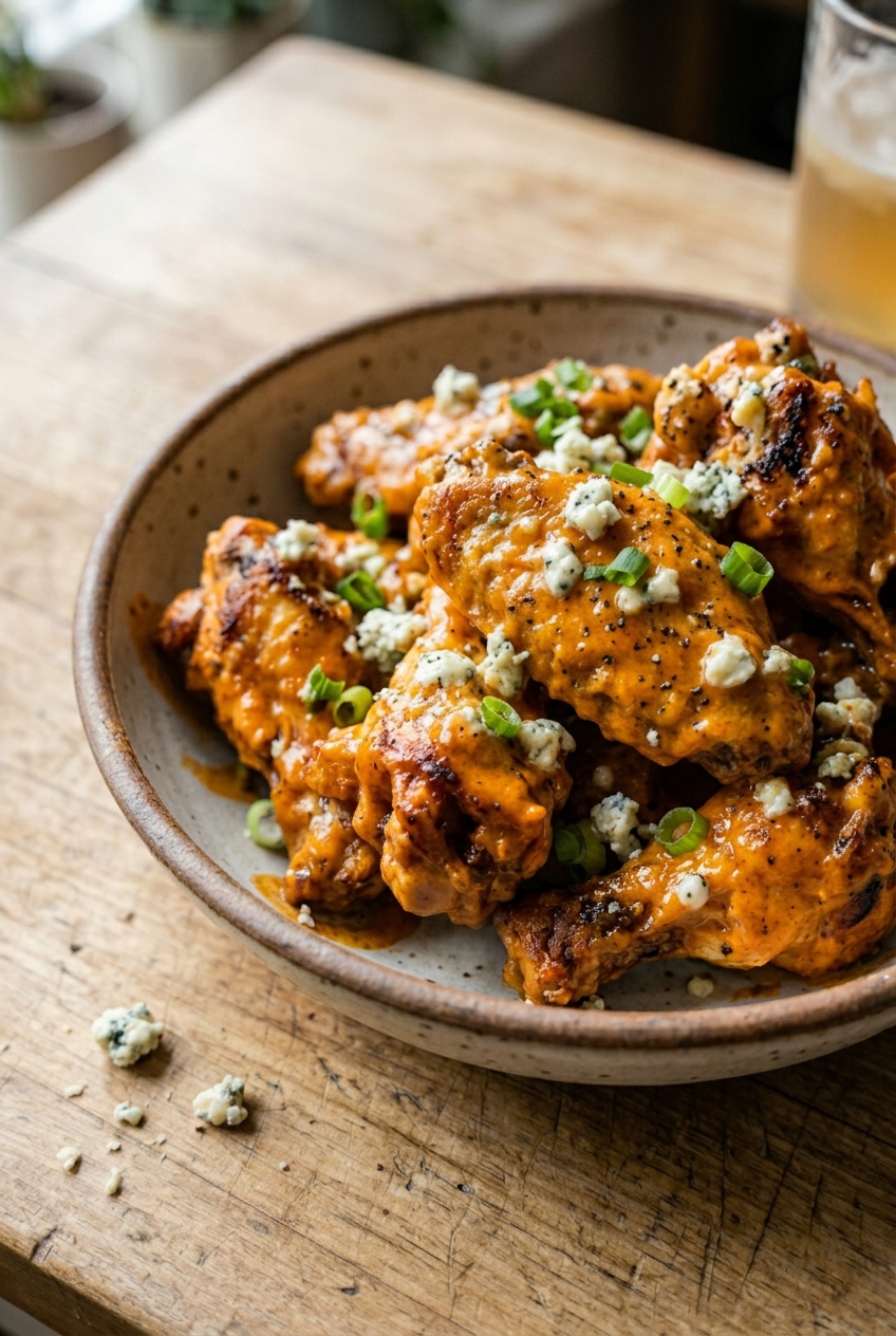Creamy Buffalo Wings