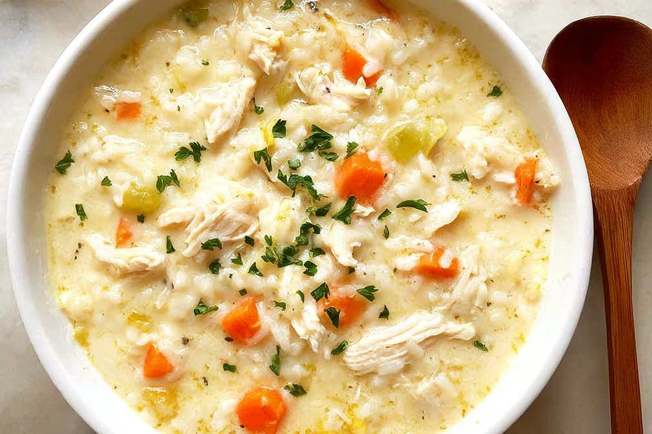 Creamy Chicken Rice Soup
