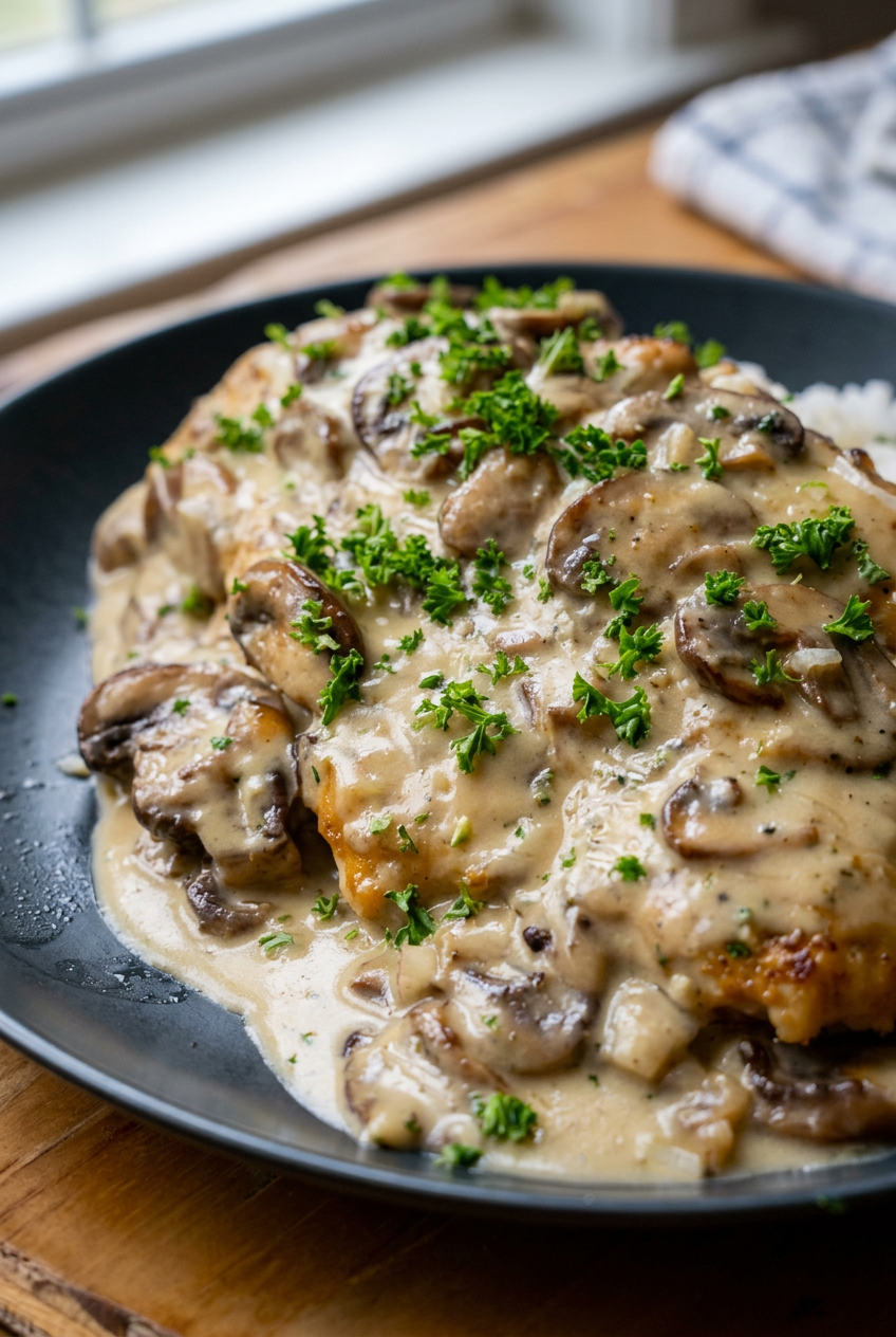 Creamy Mushroom Chicken