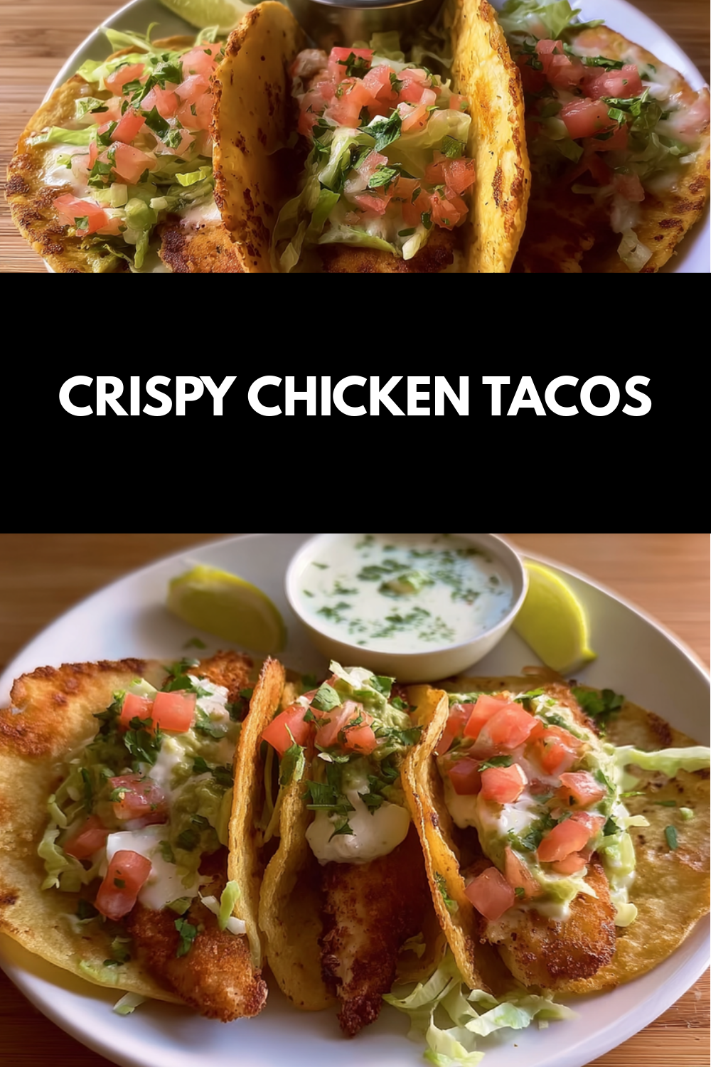 Crispy Chicken Tacos