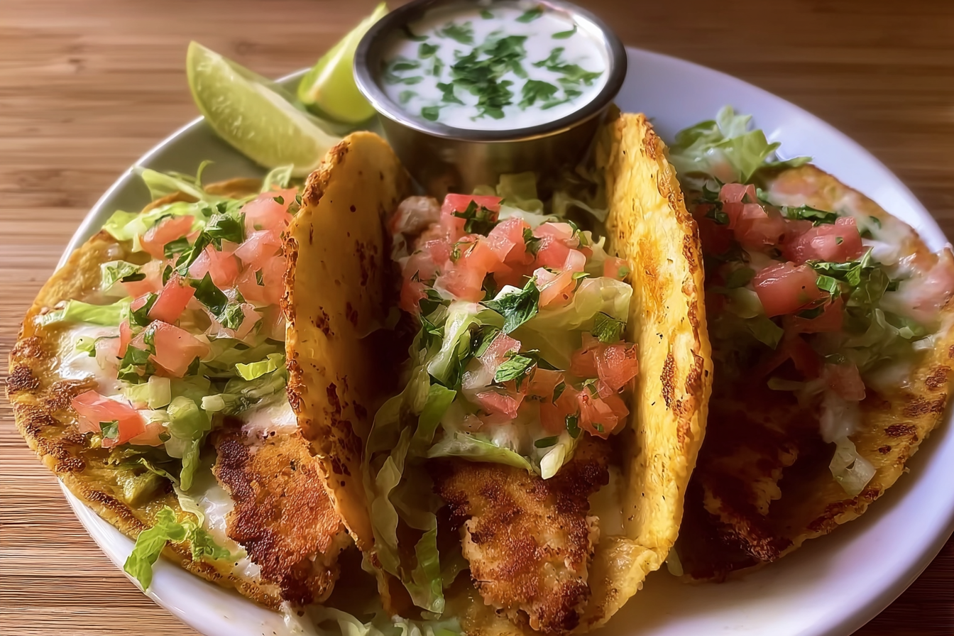 Crispy Chicken Tacos