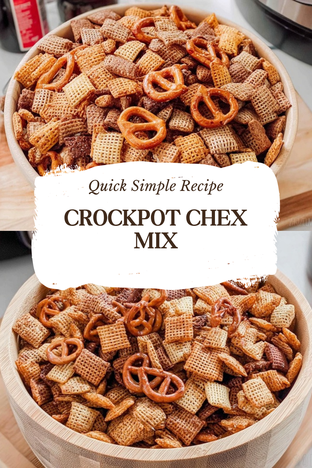 Crockpot Chex Mix