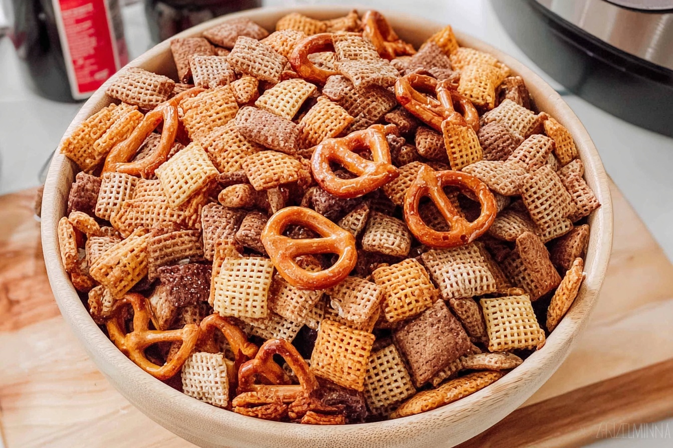 Crockpot Chex Mix