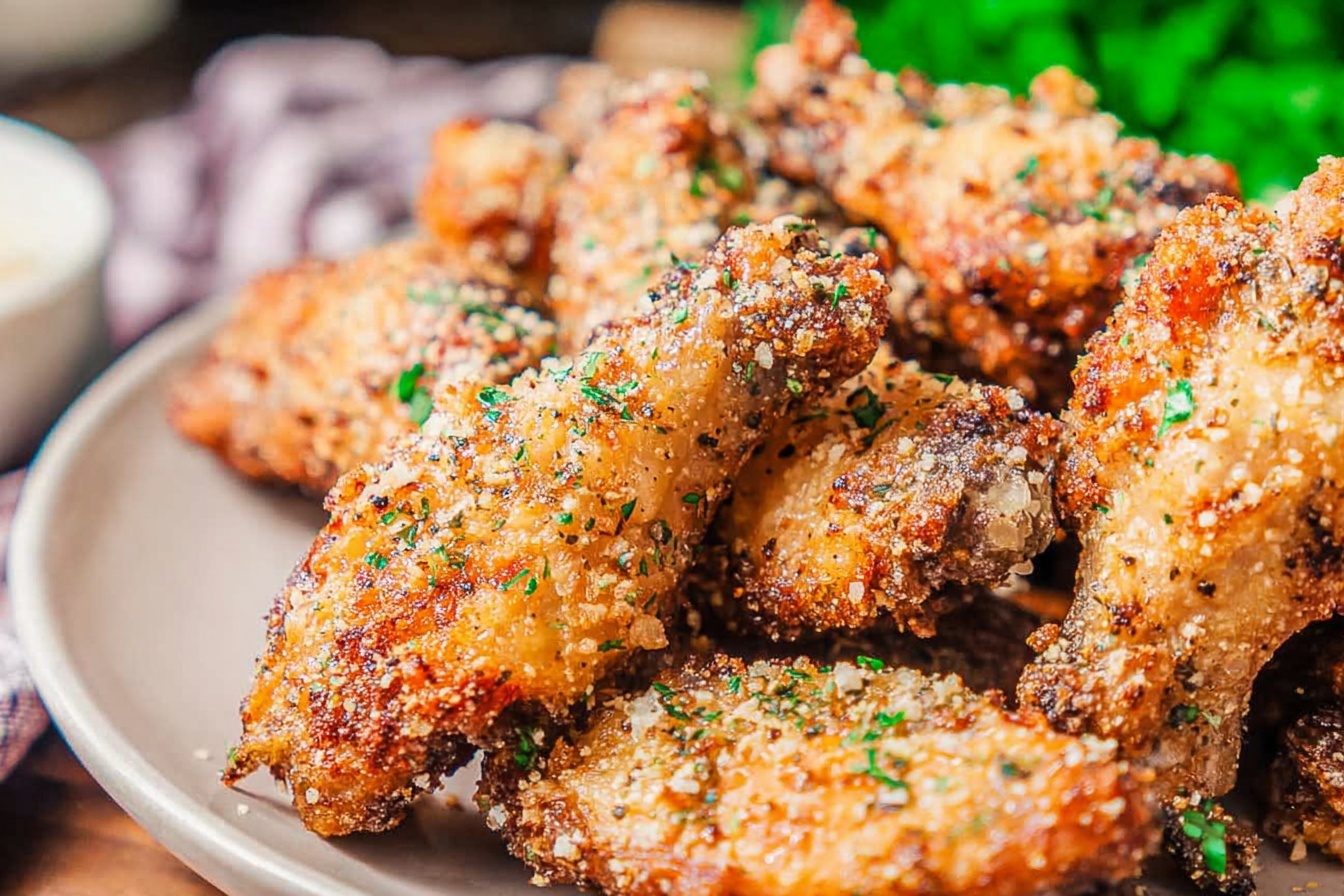 Garlic Parmesan Wings