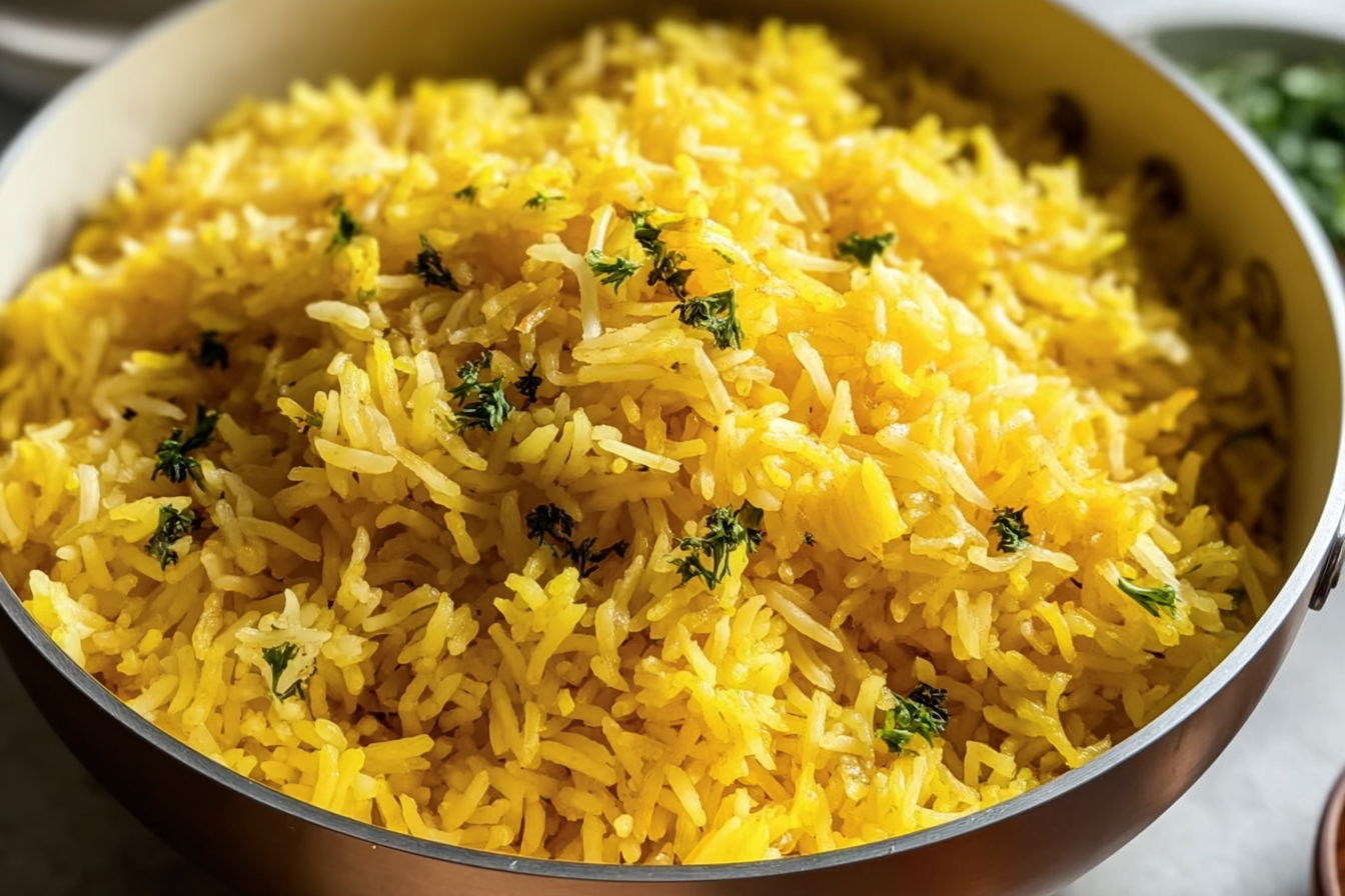 Garlic Turmeric Rice
