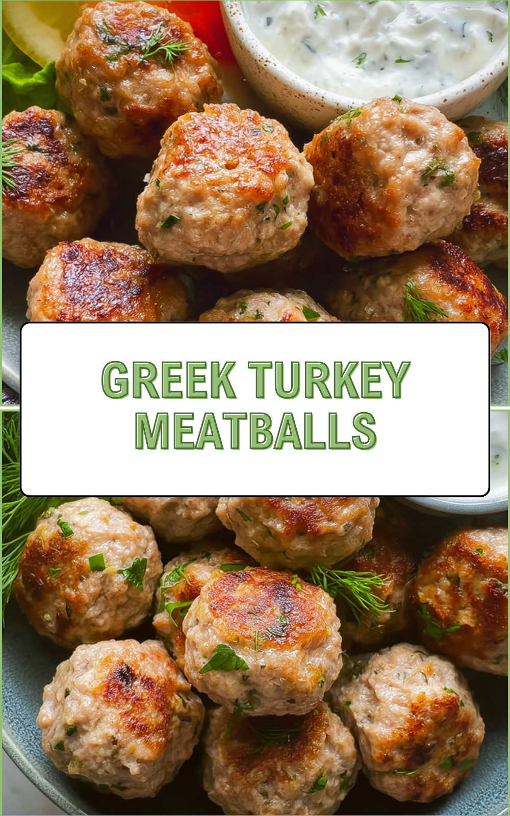 Greek Turkey Meatballs
