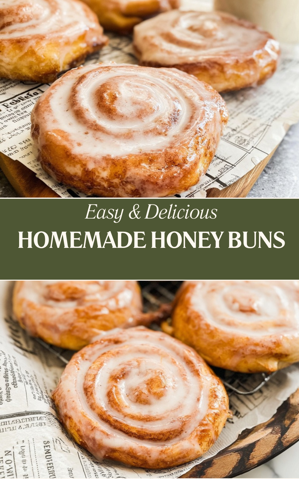 Homemade Honey Buns