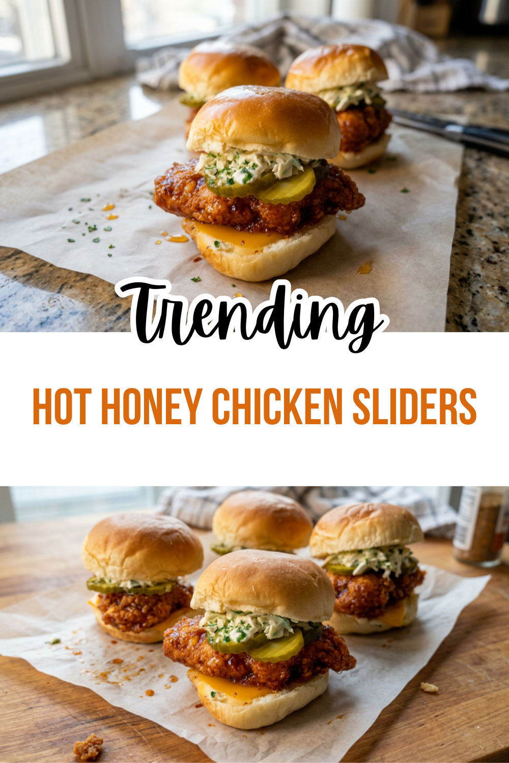 Hot Honey Chicken Sliders
