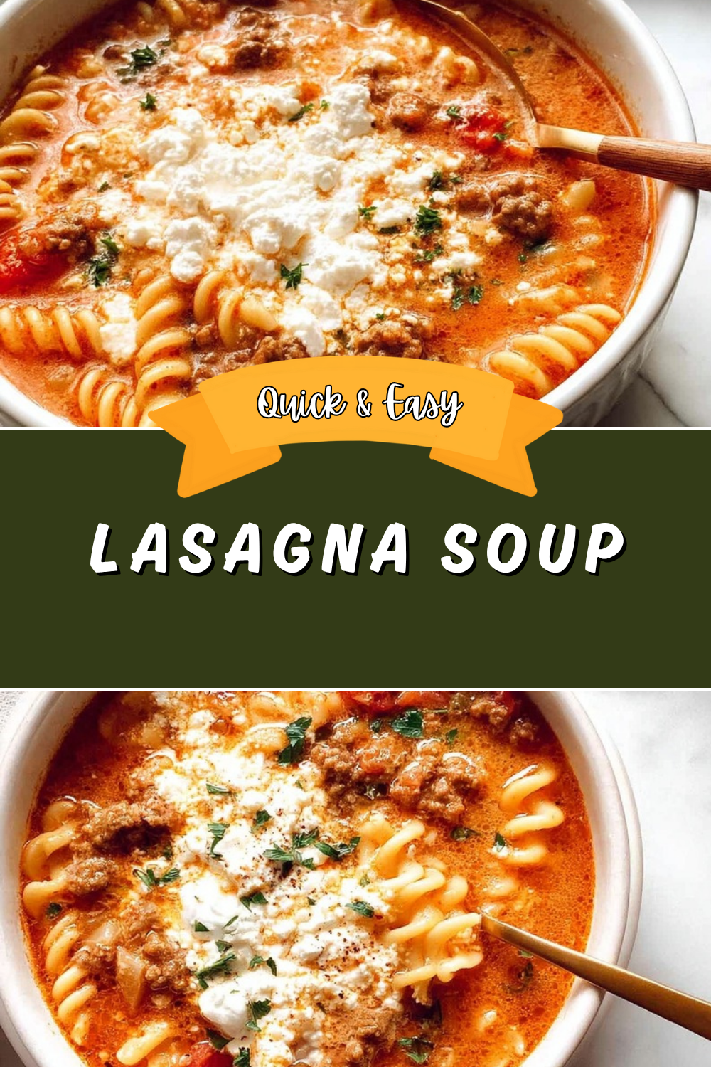 Lasagna Soup