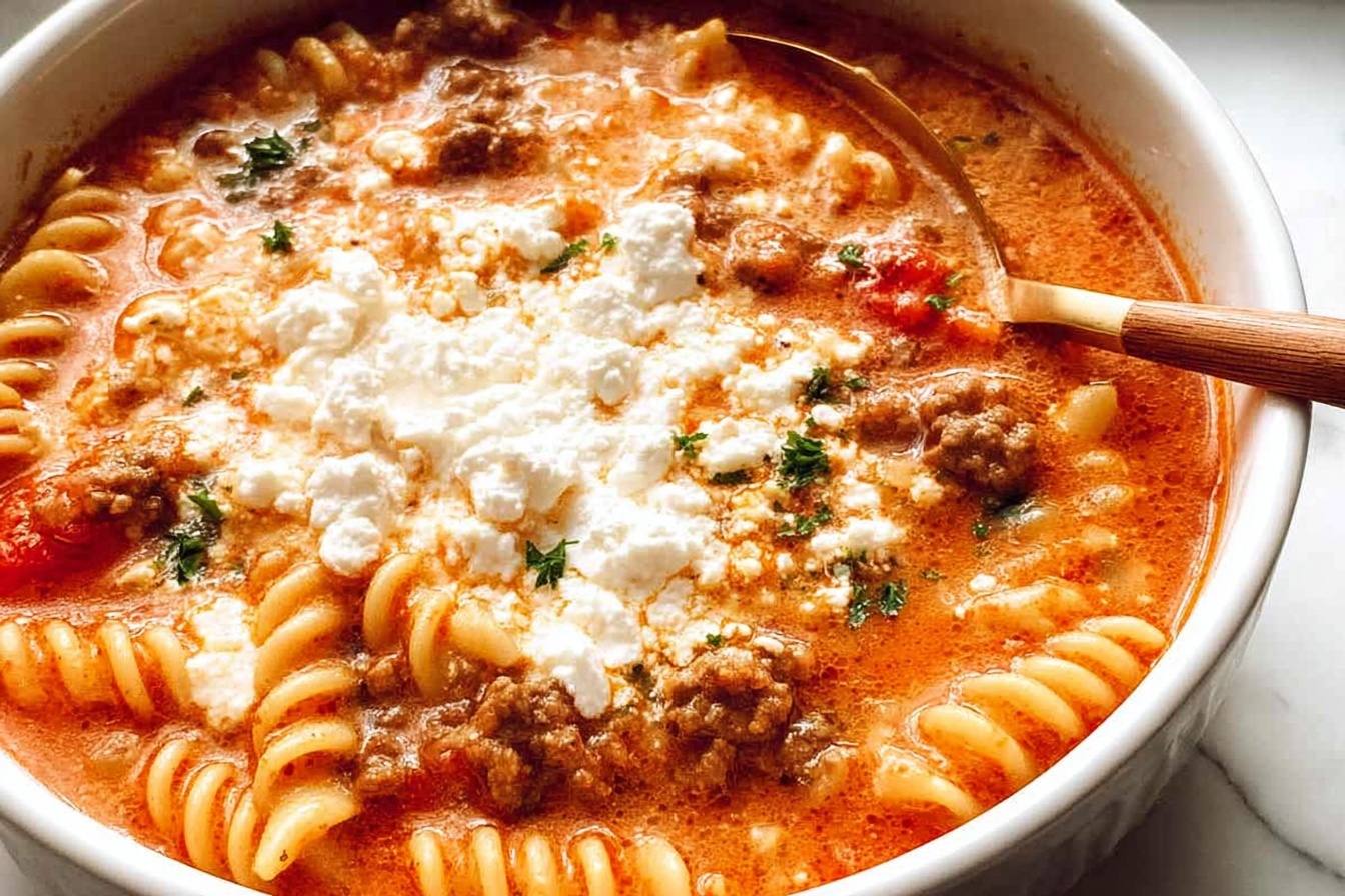 Lasagna Soup