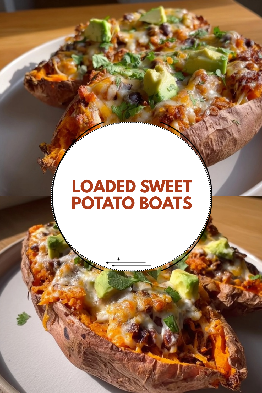 Loaded Sweet Potato Boats