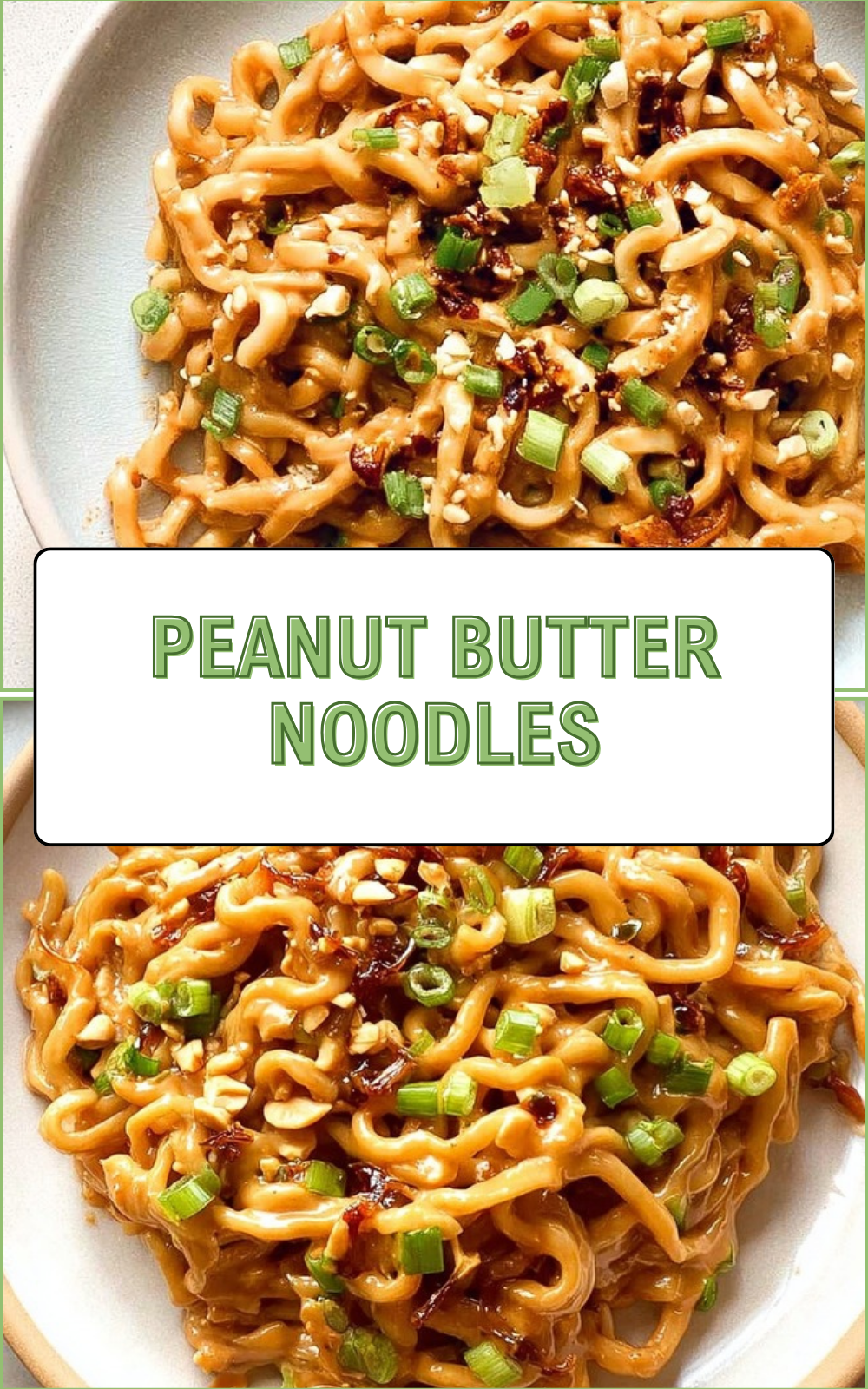 Peanut Butter Noodles