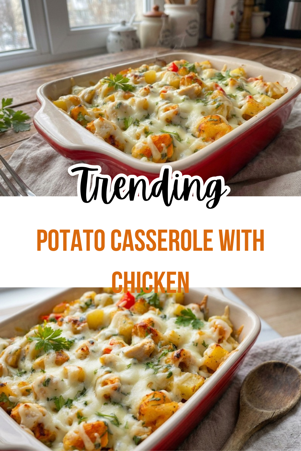 Potato Casserole With Chicken