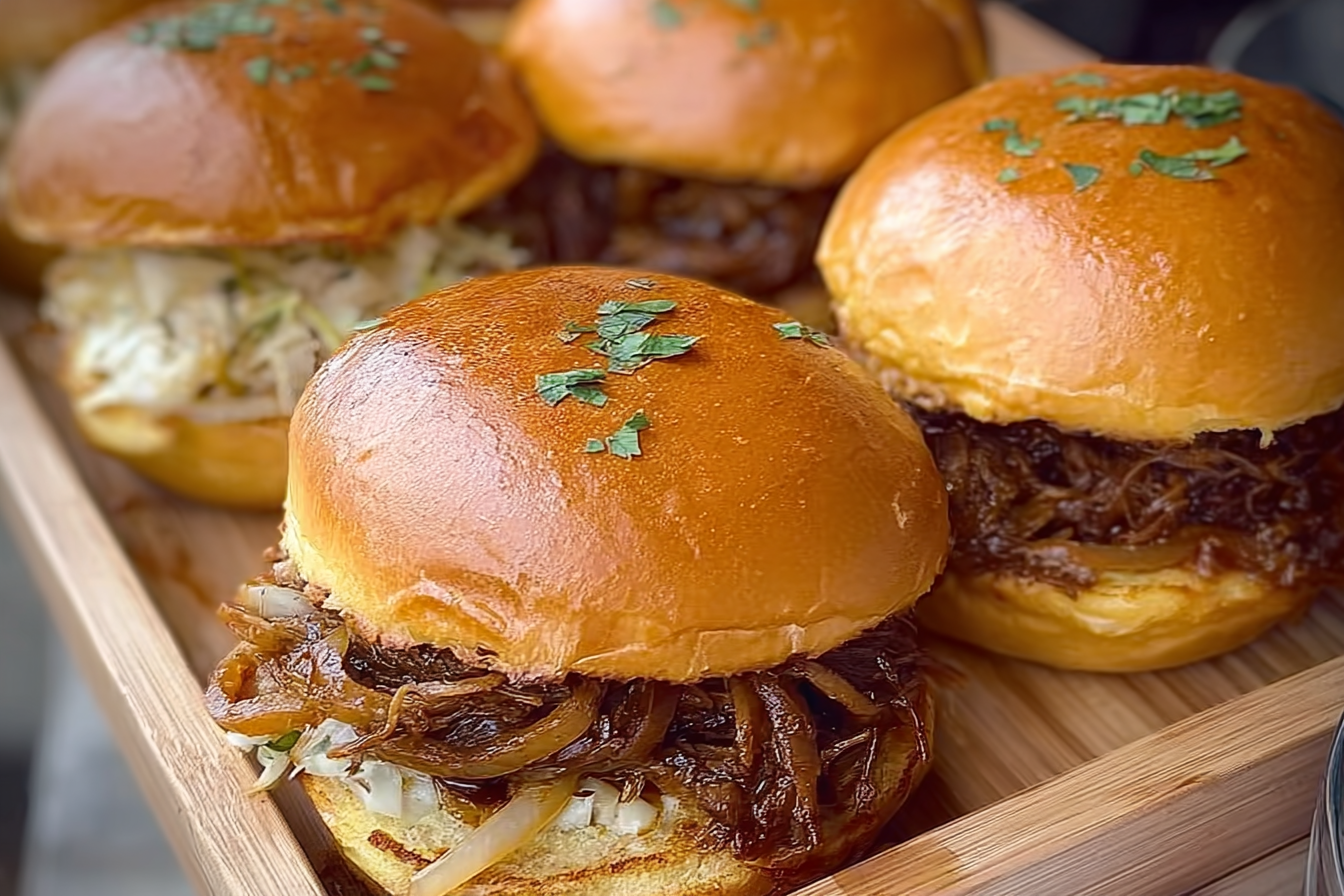 Pulled Beef Sliders