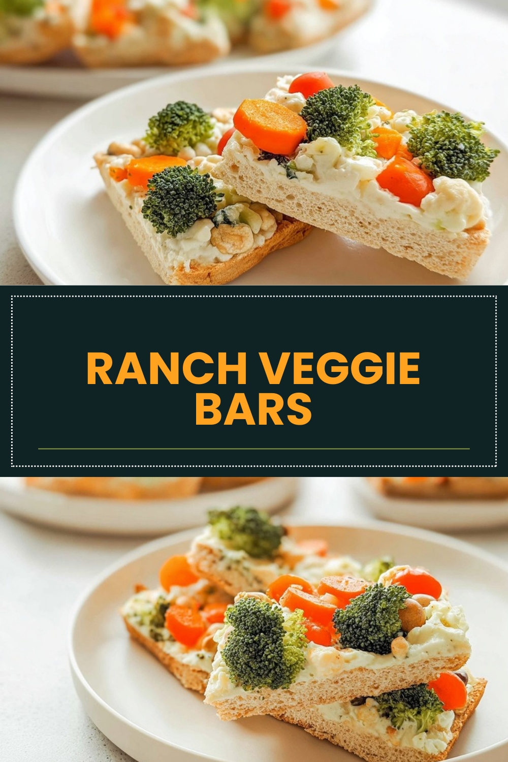 Ranch Veggie Bars